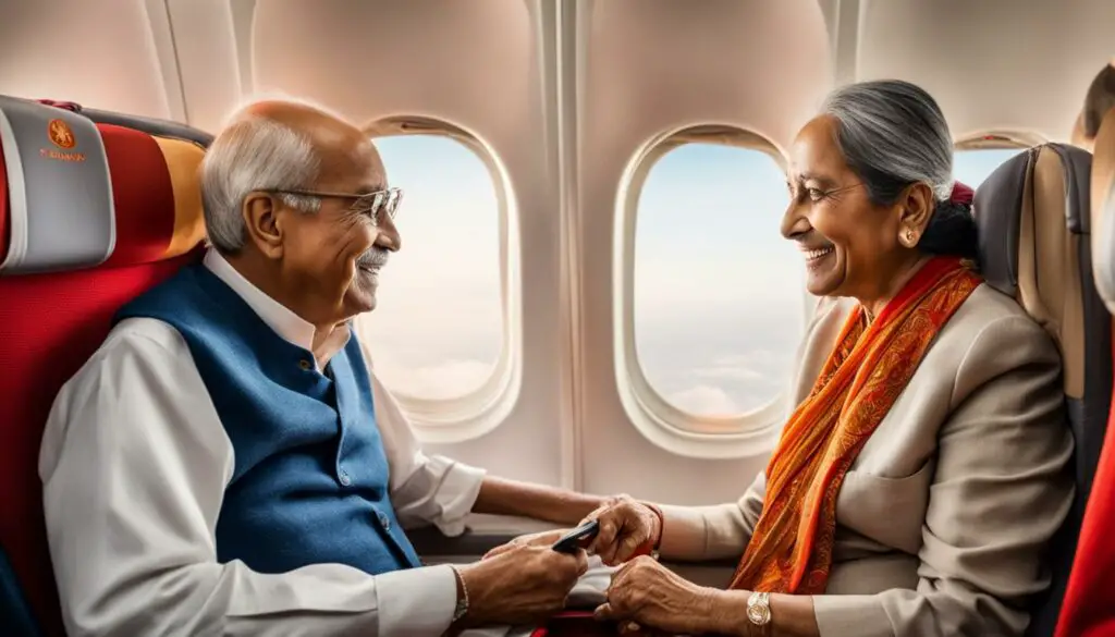 Air India Discounts for Elderly