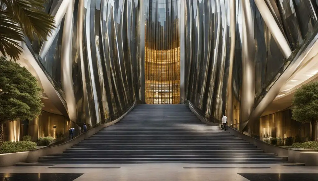 Burj Khalifa entrance