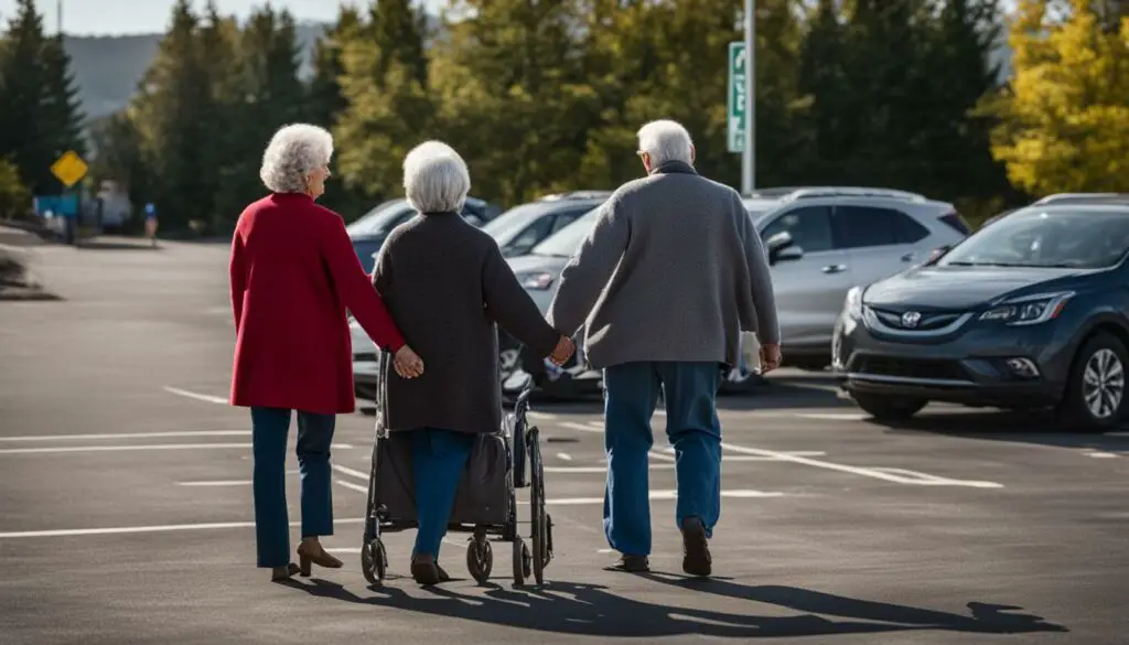 Handicap Parking for Elderly