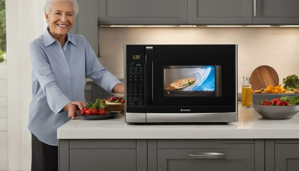 Hassle-Free Microwave for Older Users