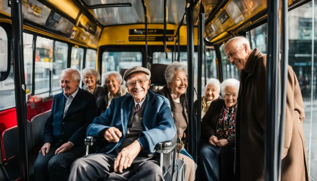 London public transportation for older adults