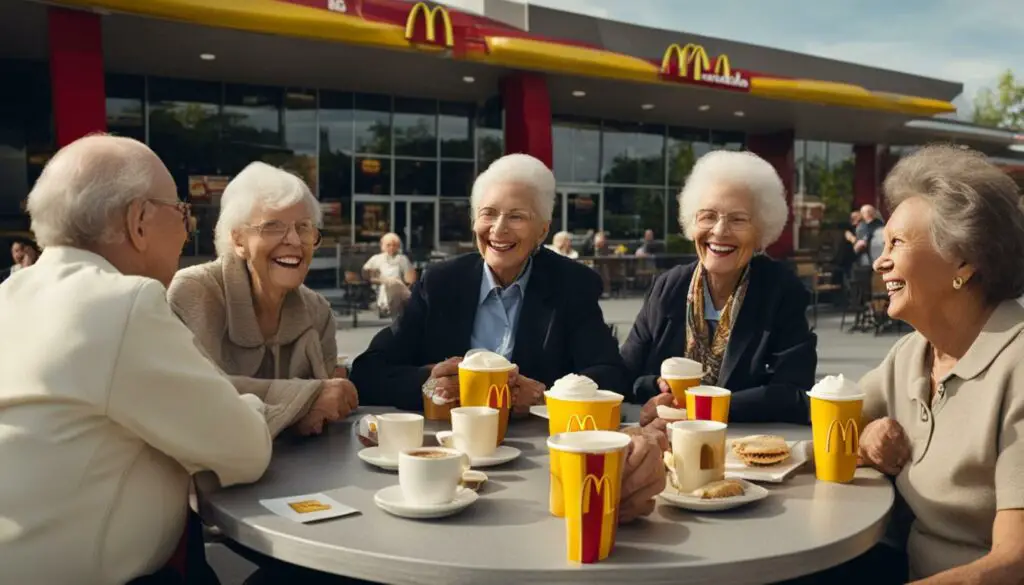 McDonald's coffee promotion for seniors