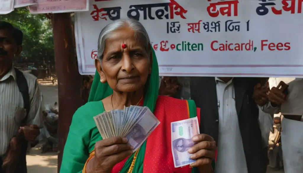 Senior Citizen Card Fees in Delhi