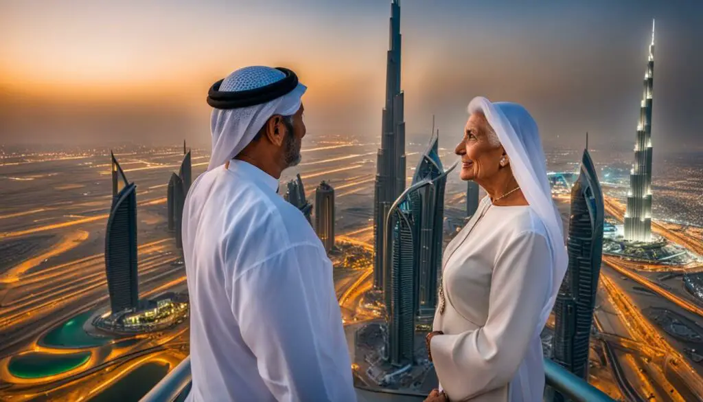Senior Citizen Entrance Experience at Burj Khalifa