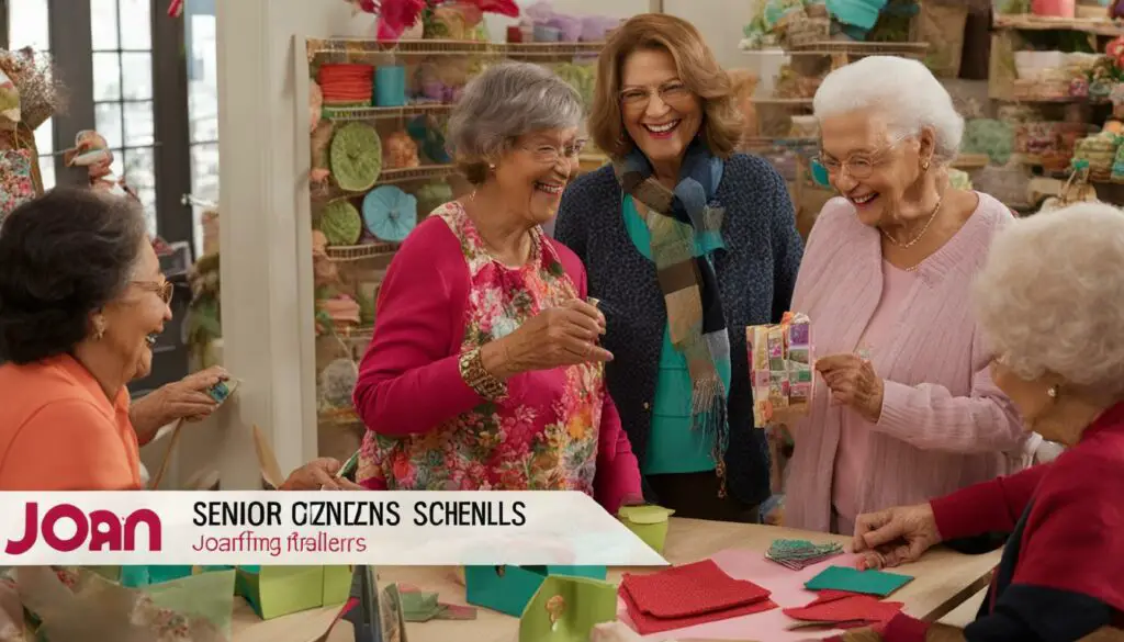 Senior Citizens Day Schedule at Joann Fabrics