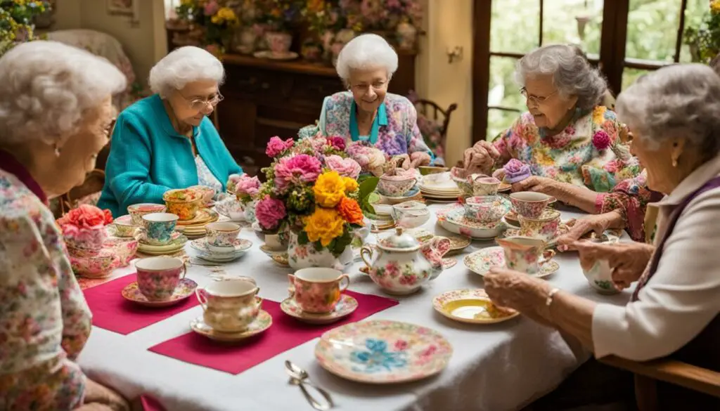 Tea Party Crafts for Elderly