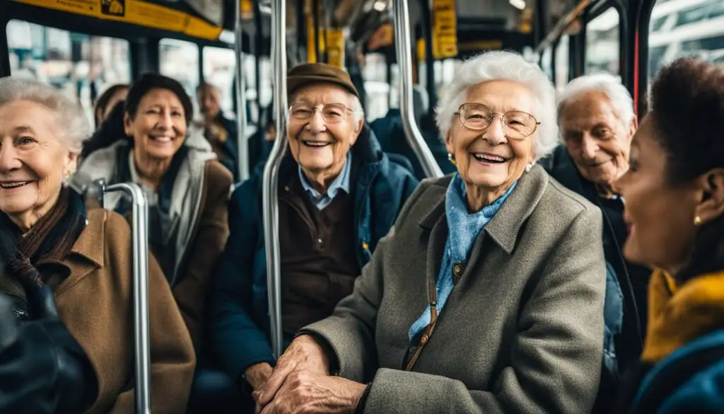 Using a senior citizen bus pass on London buses