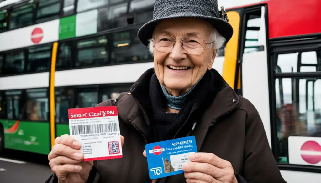 can I use my senior citizen bus pass in london