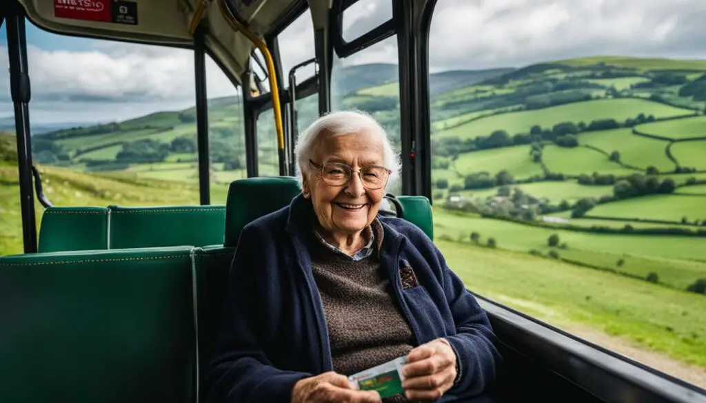 can I use my senior citizens bus pass in wales