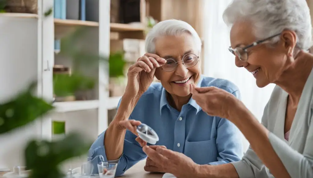 can senior citizens wear contact lenses
