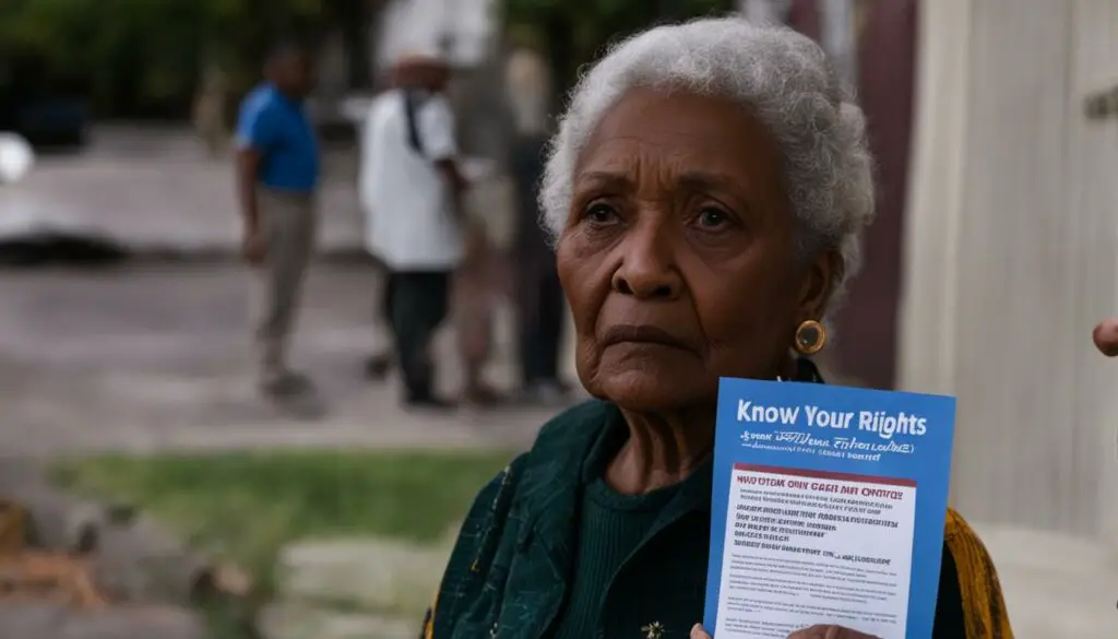 can you evict a senior citizen in texas