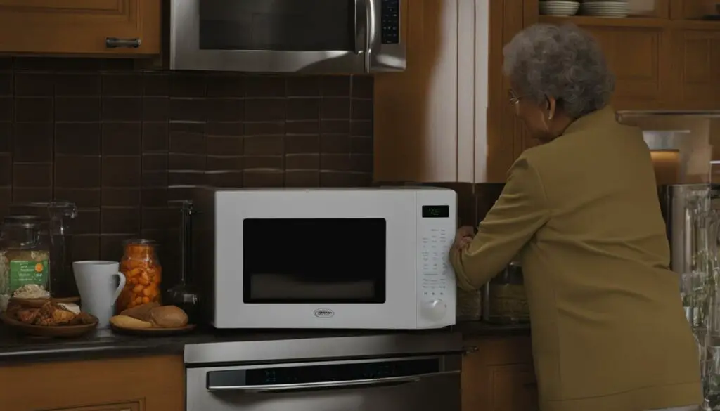 convenient microwave for older adults