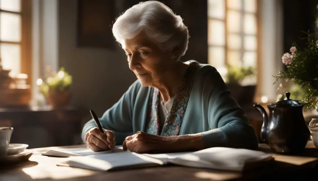 creative writing ideas for senior citizens