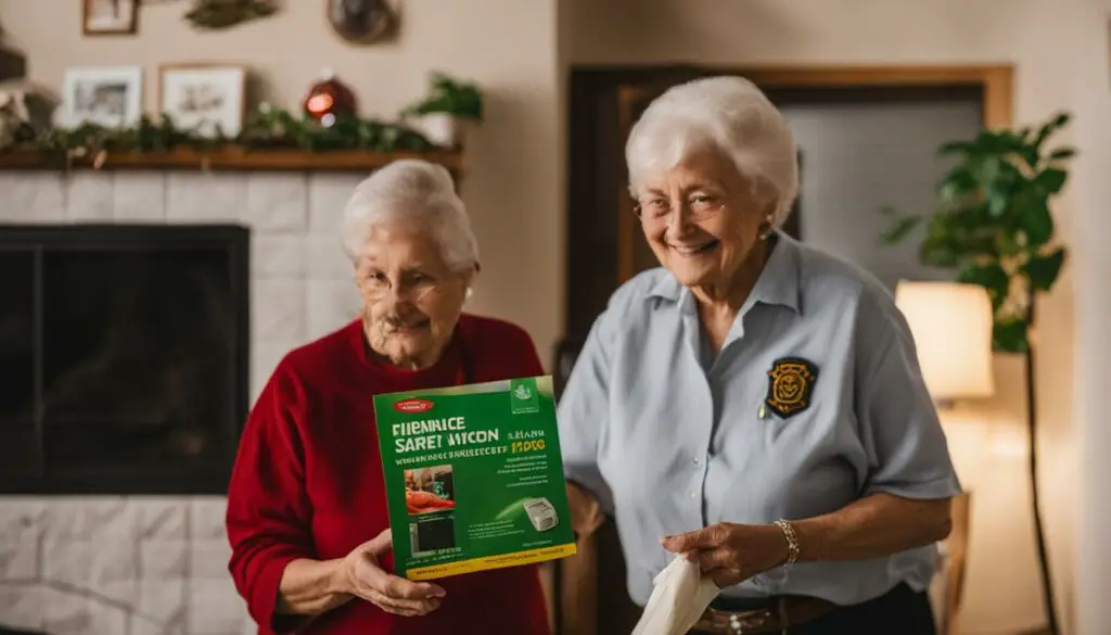 elderly smoke detector program