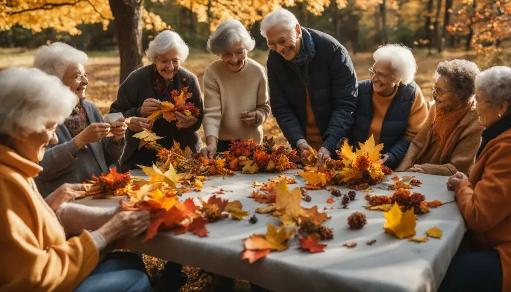 fall craft ideas for senior citizens