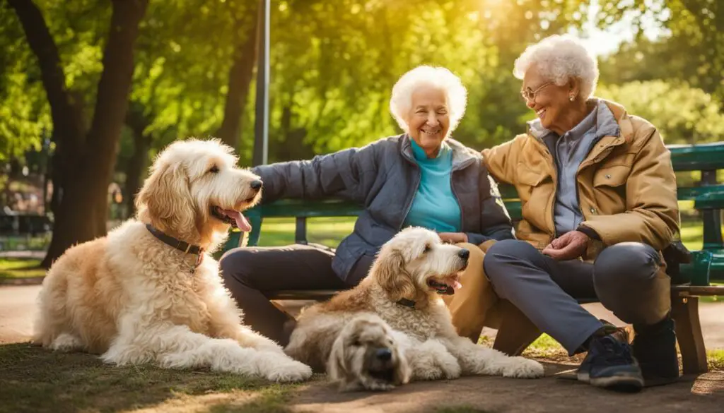 goldendoodle health benefits for seniors