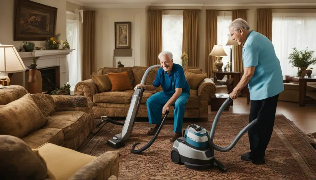 housekeeping for elderly fathers