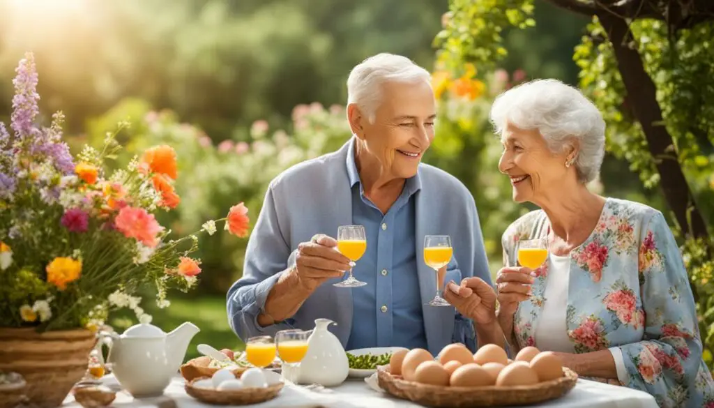 pasteurized eggs and senior health