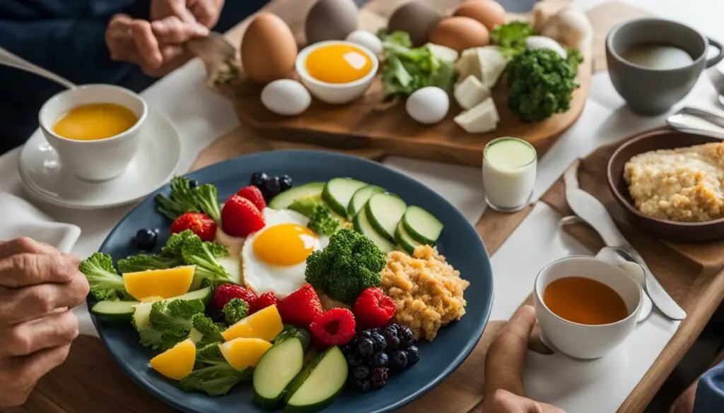 senior citizen diet and eggs
