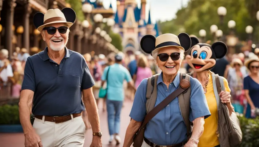 senior citizen discounts at Disney World and Disneyland