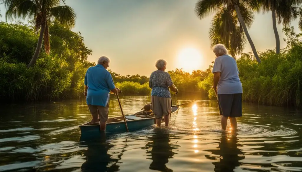senior citizens fishing in florida