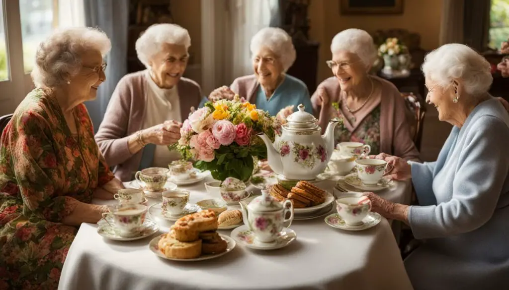 senior tea party planning