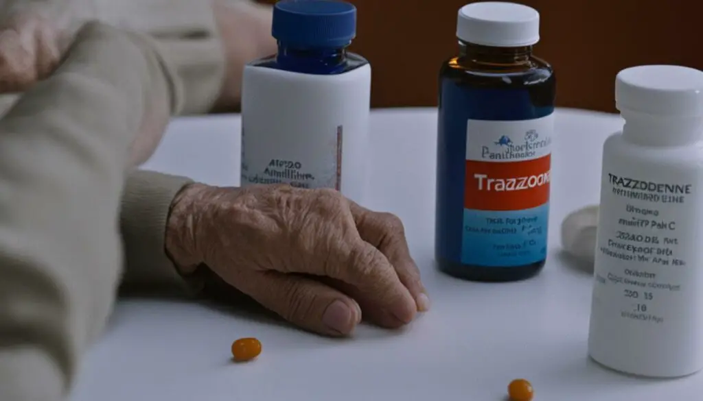 trazodone vs amitriptyline for senior citizens