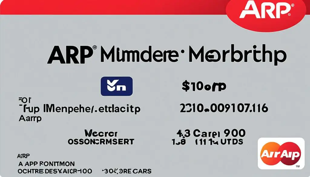 AARP membership card