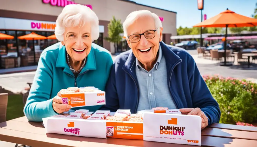 Dunkin' Donuts senior discount