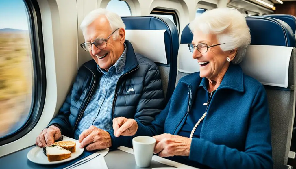 Senior discounts on Amtrak fares