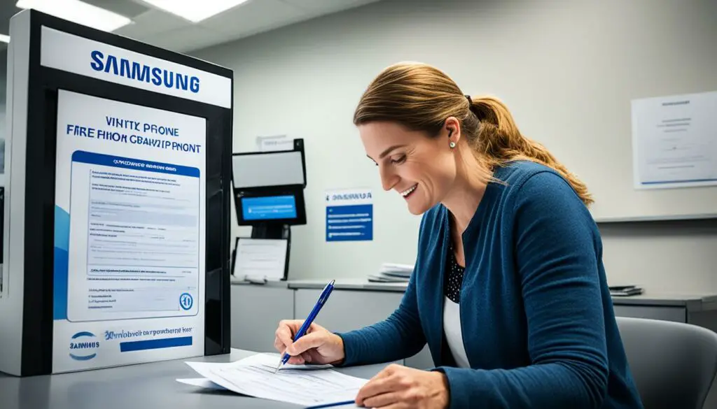 applying for a free Samsung Galaxy government phone