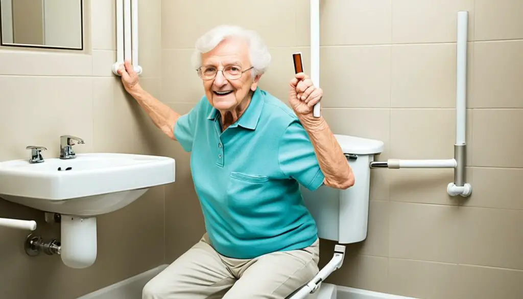 bathroom grab bars for seniors