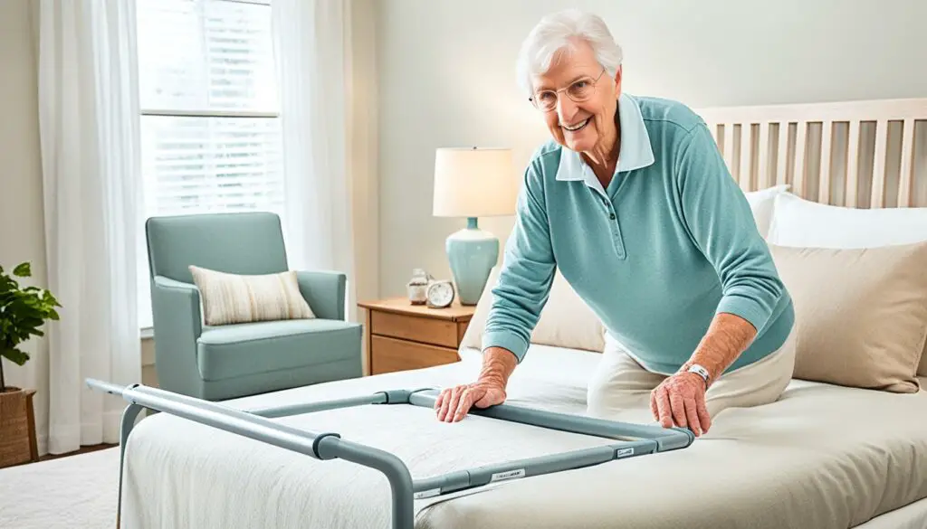 bed steps for elderly