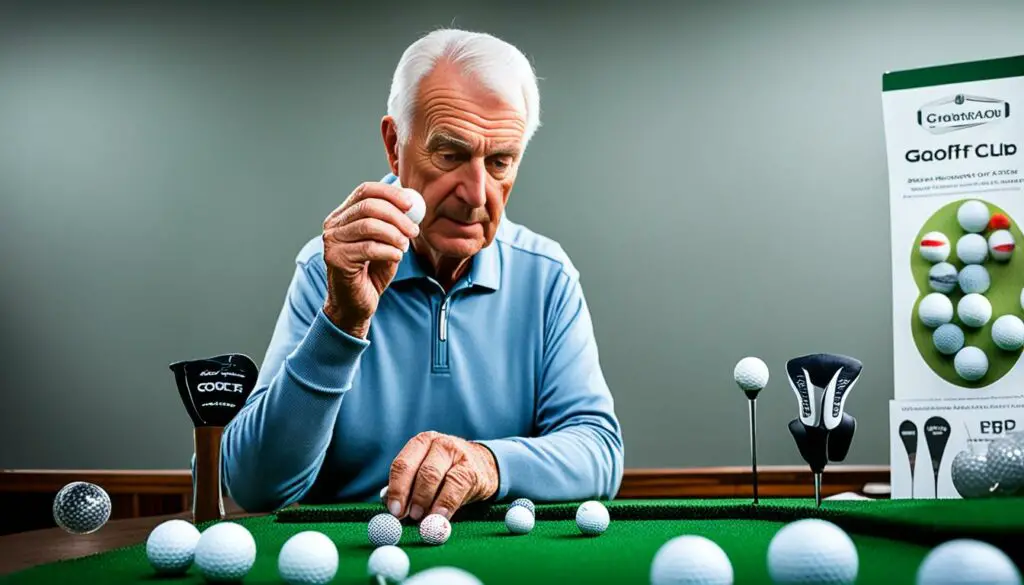 best golf balls for control for seniors