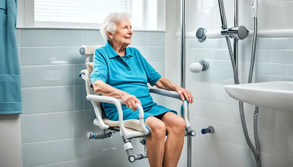 chair for shower for elderly