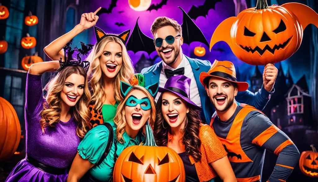 couples and group costumes
