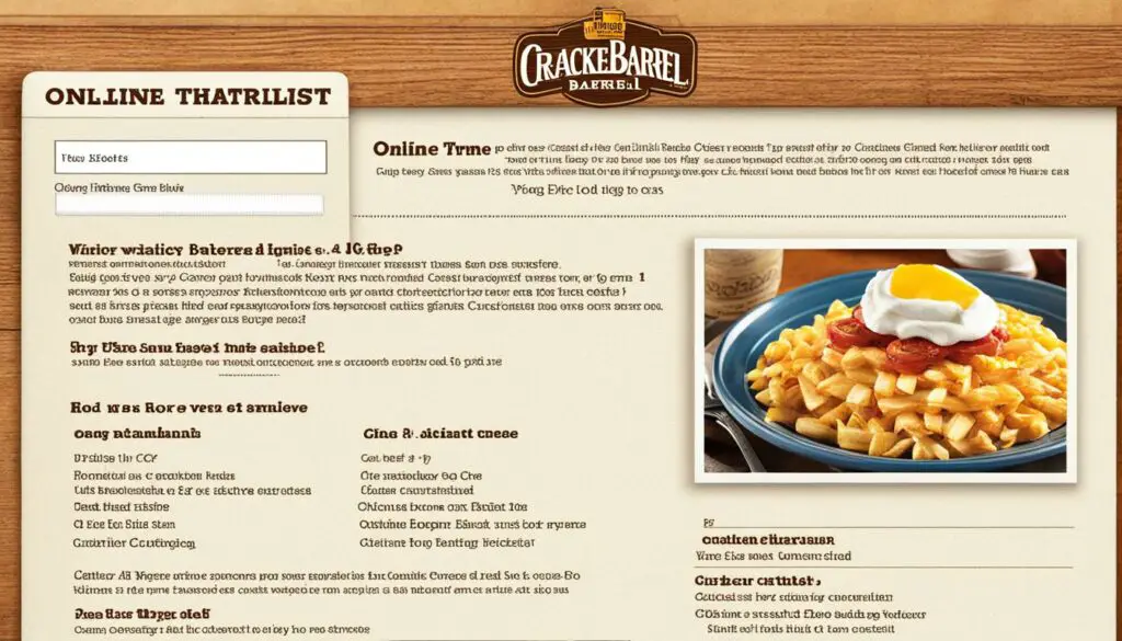 cracker barrel waitlist online