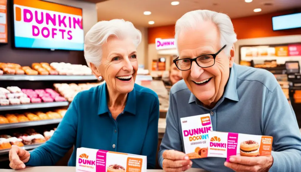 dunkin donuts senior discount image