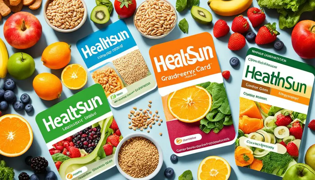 HealthSun Grocery Card Shop Healthy on a Budget Greatsenioryears