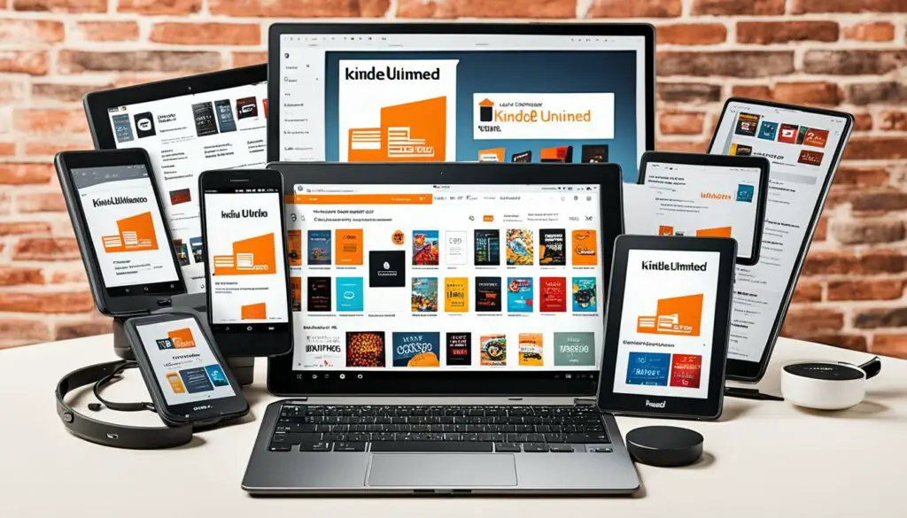 kindle unlimited on different devices