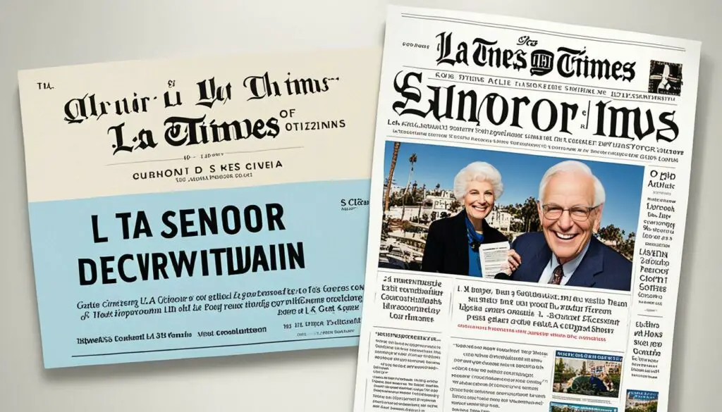 la times subscription senior discount