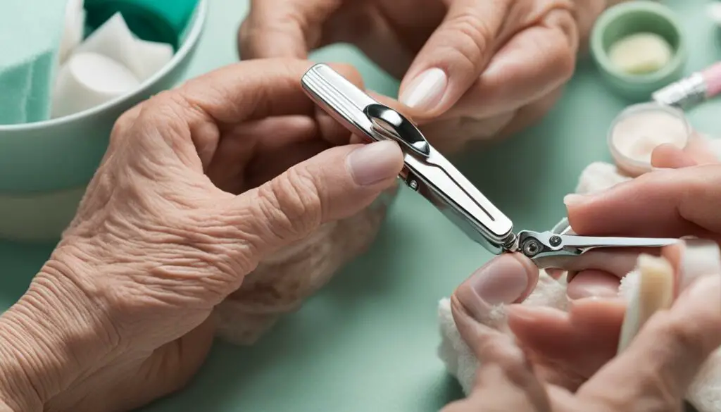 nail care for seniors