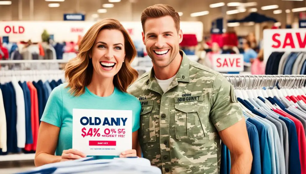 old navy military discount