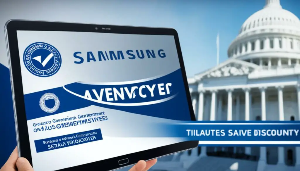 samsung government employee discount image