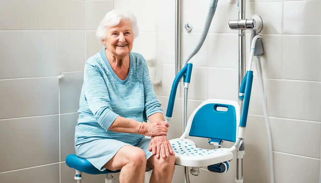 shower chair for elderly