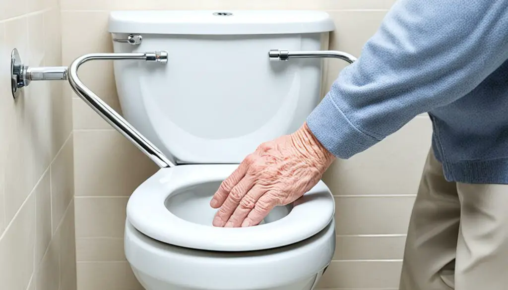 toilet grab bars for elderly
